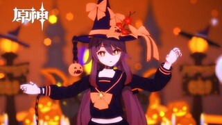 Genshin Impact MMD/4K/60FPS Hu Tao ฝันตลกของนางฟักทอง