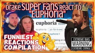 Funny Reactions Compilation: DRAKE SUPER FANS REACT TO EUPHORIA