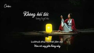 [Vietsub + Pinyin] Không hối tiếc - Tưởng Tuyết Nhi / 不思悔 - 蒋雪儿