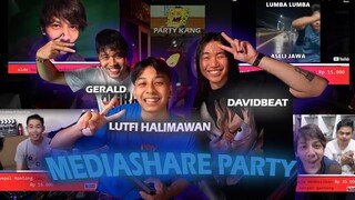 Mediashare Kocak Sir V saat DJ Party bersama Davidbeat dan Gerald