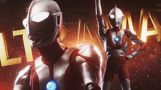 Ultraman SHF Silver Grid Close-up