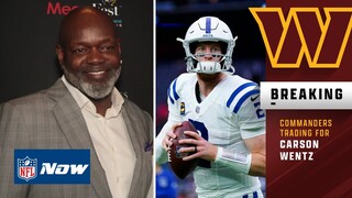 NFL NOW | Emmitt Smith Concerned Cowboys "The Washington QB Carson Wentz returns to the NFC East"