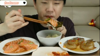 Làm bữa đồ sống ăn chơi phần 9 #mukbang