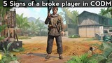 5 Signs of a broke player in CODM