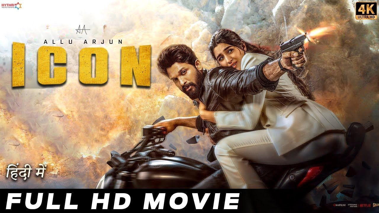 ICON (2024) new released full Hindi dubbed South action movies - Allu Arjun  movie - Rashmika Mandana - BiliBili