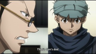 Leorio punches Ging | Leorio's Nen Ability | Hunter x Hunter (2011)