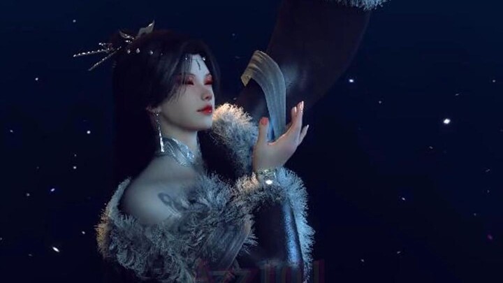 Kuburan Dewa, cosplay Nangong Xian’er (ilmu pesona)