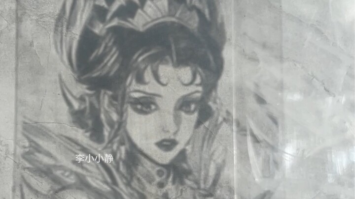 Light and shadow become a painting