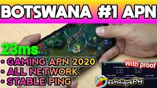 LOW PING APN ba hanap mo? BOTSWANA #1 APN New Method 2020•TechniquePH