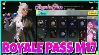 Esté es el NUEVO PASE DE BATALLA M17 de PUBG MOBILE RP 1-50 | ROYALE PASS M17 PUBG MOBILE