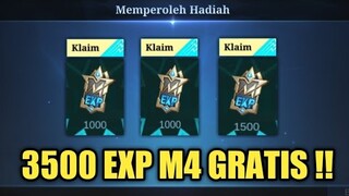 GRATIS!! 3500 EXP M4 TAMBAHAN CUMA LOGIN DOANG ! UNTUK AMBIL SKIN SPESIAL AULUS