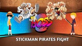 melawan bos 💀  |  stickman pirates fight