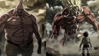 Bagaimana jika karakter "Dragon Ball" berkelana ke dunia "Attack on Titan"