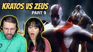"KRATOS VS ZEUS!" GOD OF WAR 2 FINALE REACTION! [Part 9 of God of War Saga]