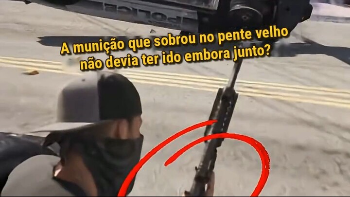 Ele jogou o pente fora… e as balas VOLTARAM?
