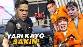 1 POLICE vs 10 PRISONERS - RAMBULAN sa KULUNGAN!