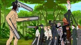 Chainsaw Titan VS Chainsaw Man, Aki Gun, Makima, Power VS Nemesis - Drawing Cartoon2