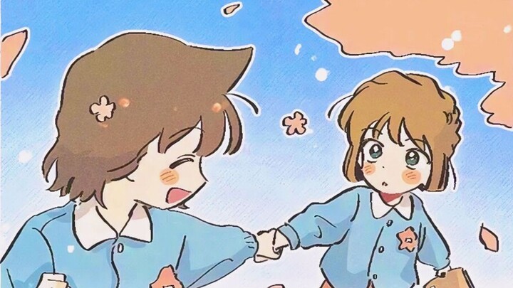 "If a shark and a dolphin were childhood sweethearts." || Mao Lilan × Haibara Ai❀♡