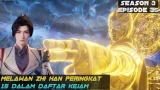 The Proud Emperor Of Eternity season 3 episode 35 (105) versi novel bahasa Indonesia