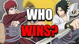 Kazekage Gaara vs Hebi Sasuke