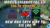 HOW TO FIX LAG ON MOBILE LEGENDS | NEW AND EASY WAY | MOBILE LEGENDS