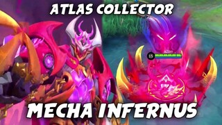 Skin Collector Terbaik Yang Pernah Ada di Mobile Legends🔥🔥 Atlas New Collector Skin - Tanzz Atomic