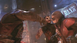 Albert King Punches One of His Own (Batman and Robin Duo) - Batman: Arkham Knight