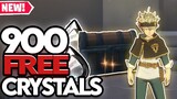 WHERE TO FIND ALL TREASURE CHESTS IN BLACK CLOVER MOBILE! FREE 900 CRYSTALS + GOODIES (COINS/FOOD)