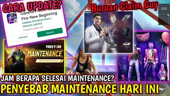 CARA UPDATE MAINTENANCE FREE FIRE HARI INI 4 FEBRUARI 2021(YG BARU?)