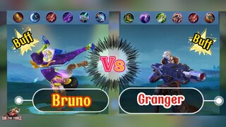 Bruno Vs Granger Baru di Buff ni hero AUTO OP