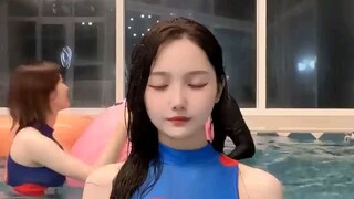 Eye opener challenge in water  💦