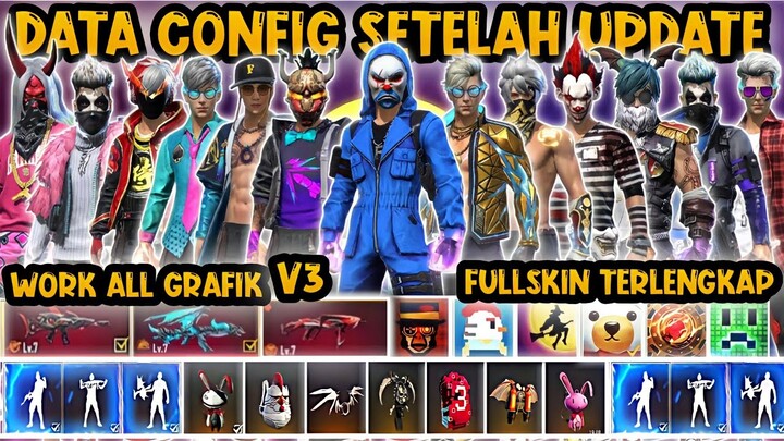 SETELAH UPDATE❗ DATA CONFIG VVIP FREE FIRE MAX❗CONFIG FF TERBARU 2022❗ SETELAH UPDATE V3❗CONFIG FF