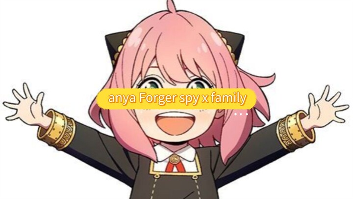 Anya Forger spy x family