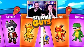 DUEL DE PACK OPENING SUR STUMBLE GUYS !