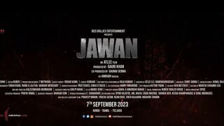 Jawan -Official Hindi Prevue -Shah Rukh Khan -Atlee -Nayanthara -Vijay Sethupath