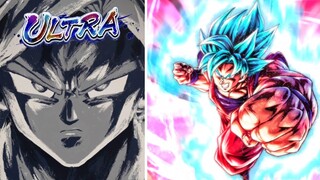 NINGUÉM PARA O GOKU SSJ BLUE COM KAIOKEN 20X ULTRA - DRAGON BALL LEGENDS