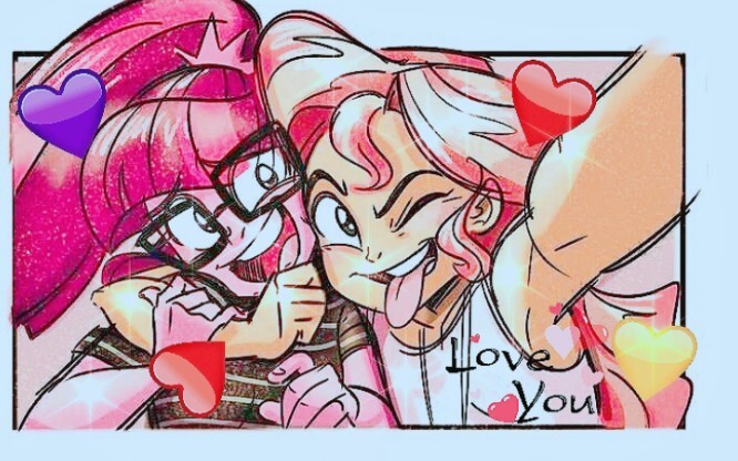 ♥【EQG/闪烁✨】2022了还有人磕这两个小可爱嘛♥