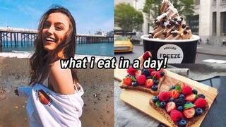 What I Eat in a Day #2! + Work Out With Me!