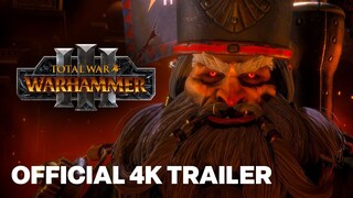 Total War: WARHAMMER III Forge of the Chaos Dwarfs Official Trailer