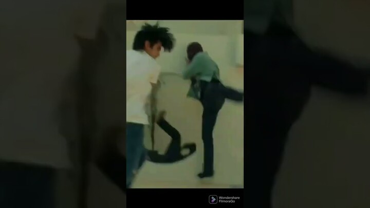 Kim action scene, saving Chay😳 #kinnporsche ep 10 #kimporchay #kimchay #jeffbarcode #shorts