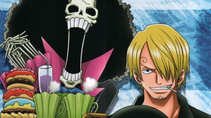 Ketika Sanji Ngeroasting Brook  😂😂