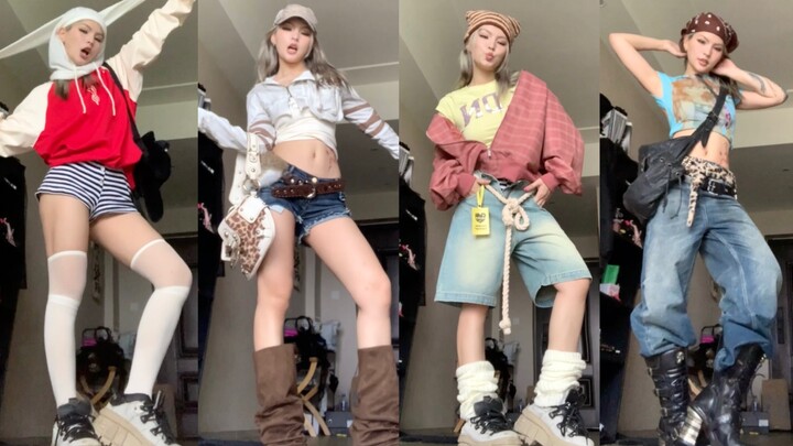 Đã bắt đầu mong chờ thu đông rồi! 5 set đồ > Xu hướng mix&match giao mùa hè-thu ☆ Thử nghiệm phối mà