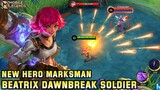New Hero Beatrix Dawnbreak Soldier - Mobile legends Bang Bang