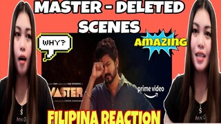 MASTER - DELETED SCENES | THALAPATHY VIJAY (REACTION)