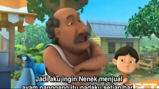 Upin & Ipin Musim 18 - Balap Pelepah Kelapa - Upin Ipin Terbaru 2025