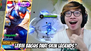 NEW SKIN SABER REGULATOR = SKIN LEGENDS ? - MOBILE LEGENDS INDONESIA