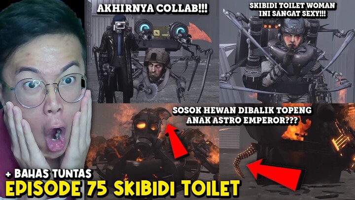 EPISODE TERBARU 75 SKIBIDI TOILET OFFICIAL!!! AKHIRNYA CAMERAMAN KITA BERTEMAN DENGAN TOILET!!!