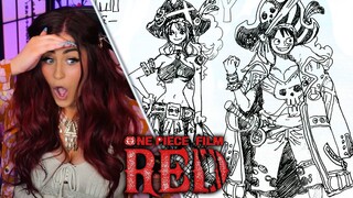 NEW STRAW HAT DESIGNS! One Piece Film: Red REACTION + Thoughts/Analysis