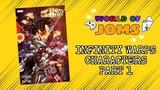 Marvel Comics: Infinity Warps Characters Part 1