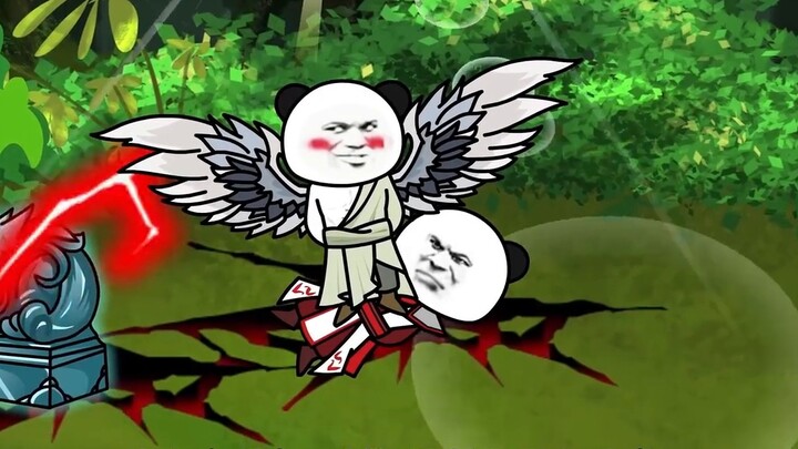 (Tongtian) Twenty-one, Hongyun did not listen to Tongtian's advice and was chased by other people wi